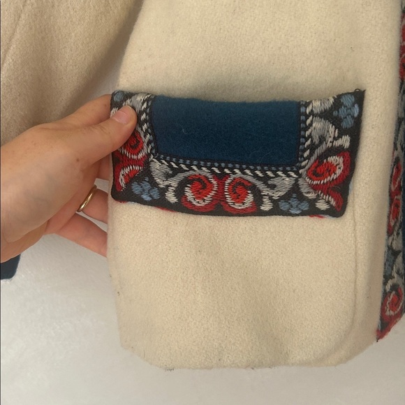 Nordstrikk Norway Wool Coat Cardigan blazer jacket Size small - Picture 3 of 7